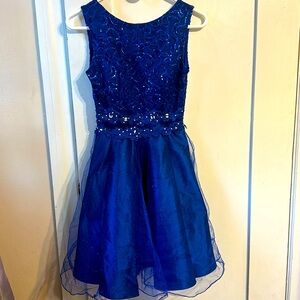 Royal Blue Party Dress